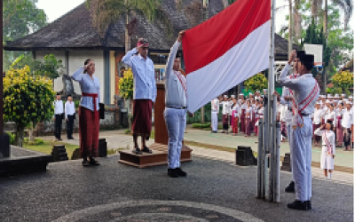 Memperingati HUT Ke 80 Kemerdekaan RI di SMAN 1 Kintamani
