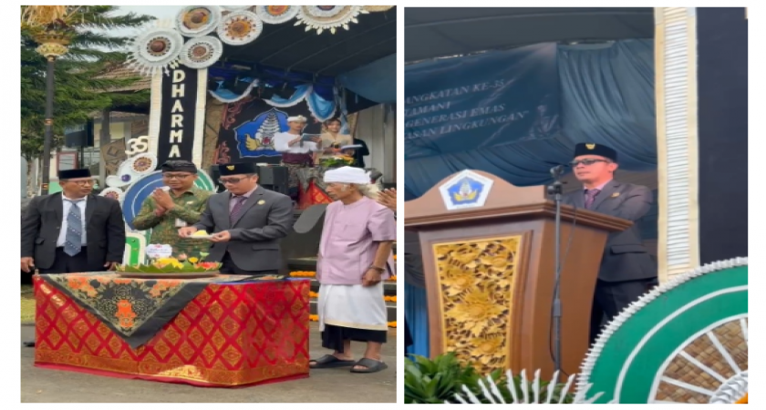 Puncak Peringatan HUT Ke 37 SMAN 1 Kintamani