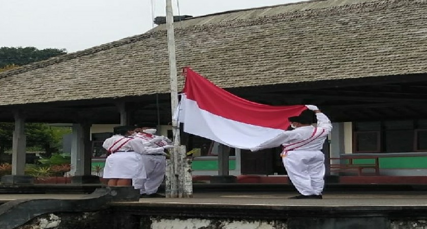 Peringatan HUT ke-77 Kemerdekaan Republik Indonesia di SMAN 1 Kintamani