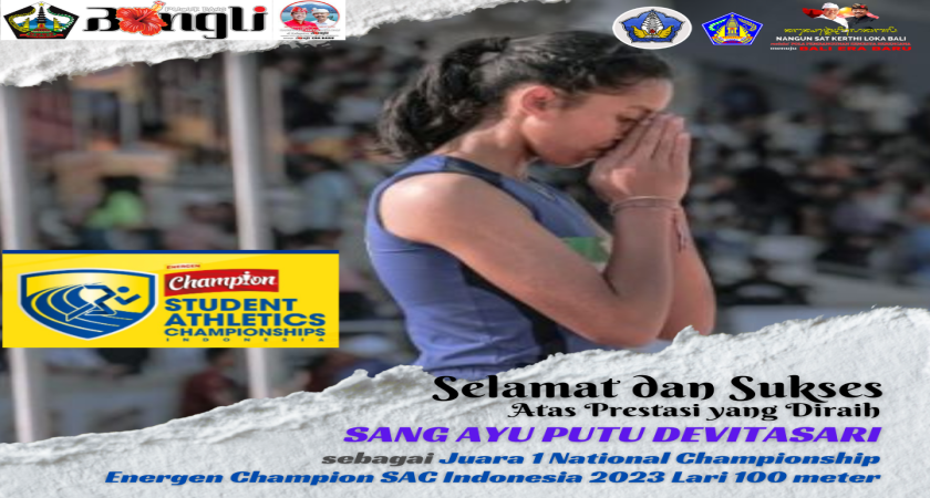 Sang Ayu Putu Devitasari Berjaya dalam Student Atletic National Competition