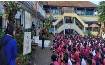 SMAN 1 Kintamani Melakukan Sosialisasi dalam Rangka Penerimaan Siswa Baru Tahun Pelajaran 2022/2023